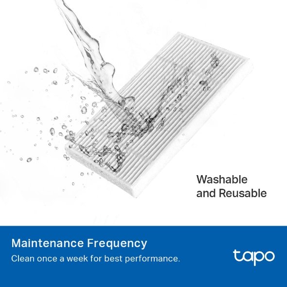 Tapo RVA500 Tapo Robot Vacuum 2-in-1 Dustbin & Water Tank - obrázek č. 2