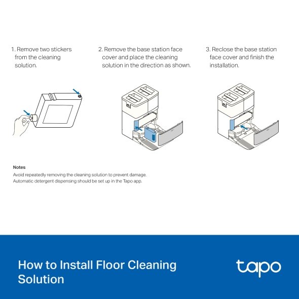Tapo RVA450 Hard Floor Cleaning Solution - obrázek č. 2