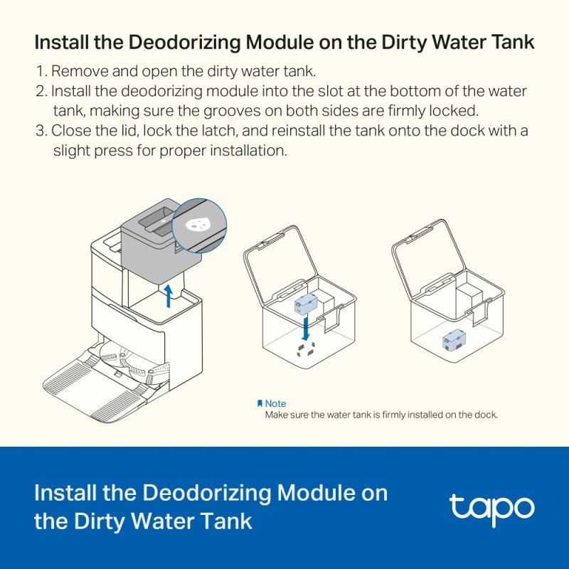 Tapo RVA420 Deodorizing Module - obrázek č. 3