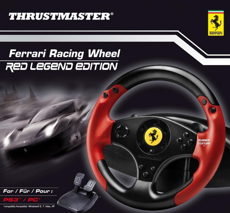Thrustmaster Ferrari Racing volant pro PC/  PS3 - obrázek č. 2