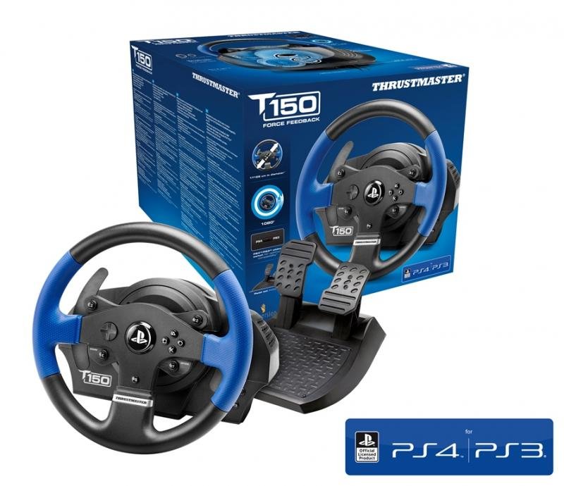 Thrustmaster Sada volantu a pedálů T150 RS - obrázek č. 1