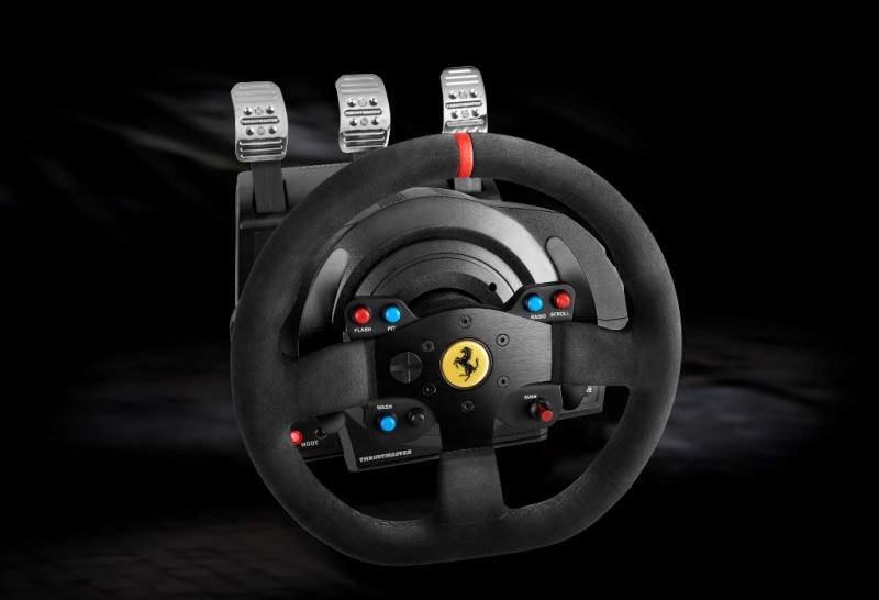 Thrustmaster Sada volantu a pedálů T300 Ferrari 599XX EVO pro PS3, PS4 a PC - obrázek č. 10