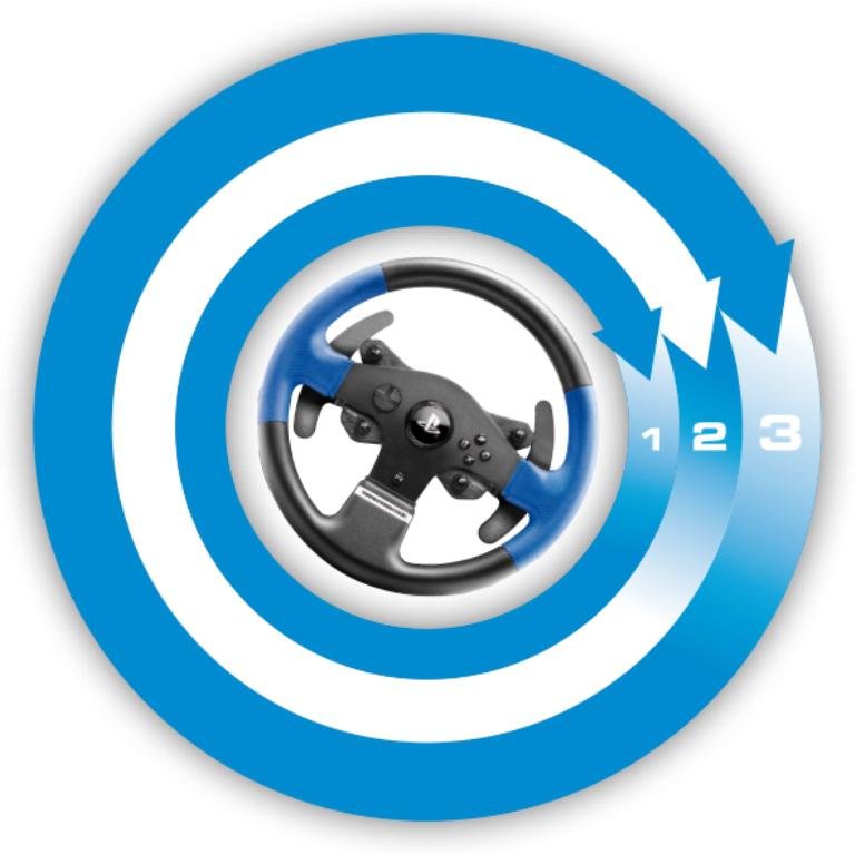 Thrustmaster Sada volantu T150 PRO a 3-pedálů T3PA pro PS4, PS3 a PC (4160696) - obrázek č. 6