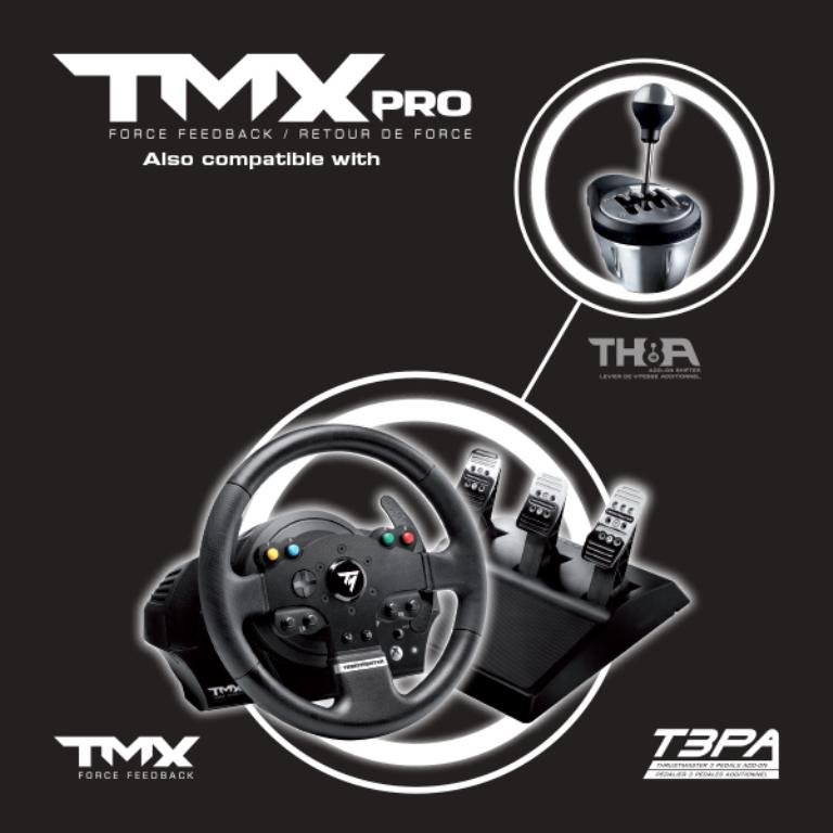 Thrustmaster Sada volantu TMX PRO a 3-pedálů T3PA pro Xbox One a PC - obrázek č. 7