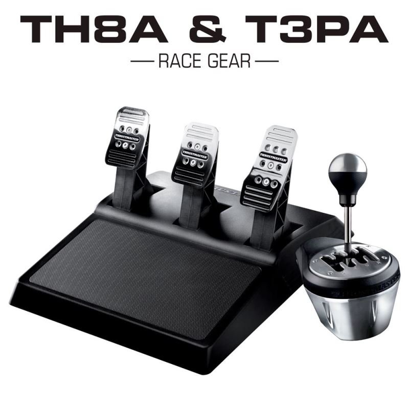 Thrustmaster souprava převodovky TH8A a pedály T3PA PC XboxONE PS3 PS4 - obrázek produktu