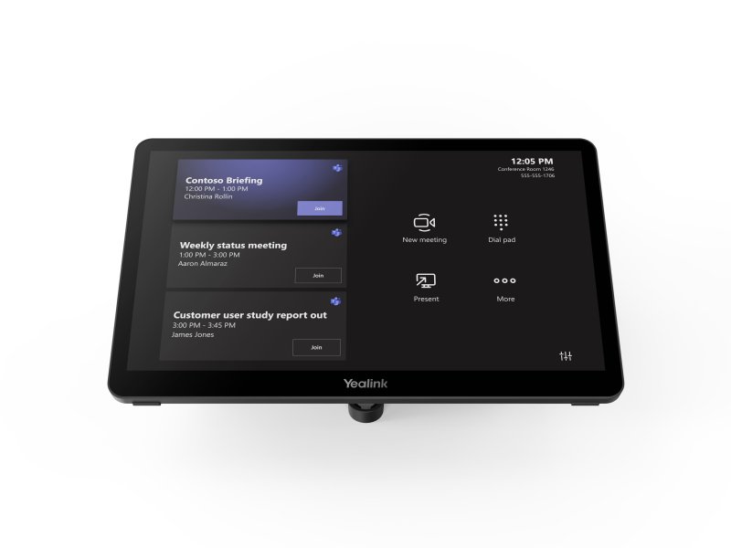 Yealink MVC S80-C5U-000, PTZ + 3x el. kamera, 20x optický zoom, MCore 4, MTouch Pluch 11,6", EDID - obrázek č. 4