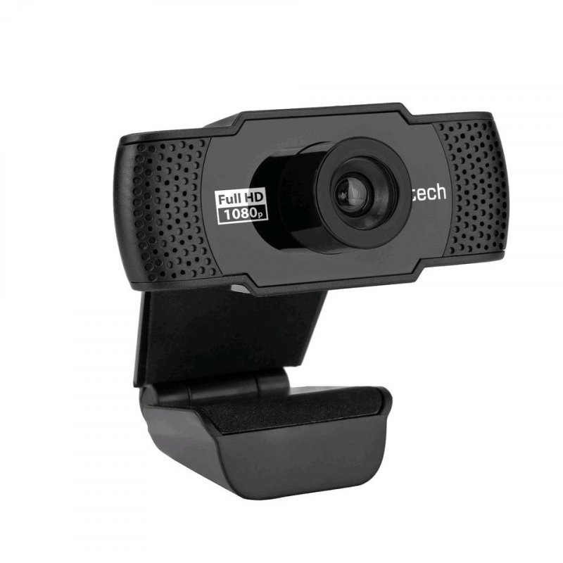 Webkamera C-TECH CAM-11FHD, 1080P, mikrofon, černá - obrázek č. 1
