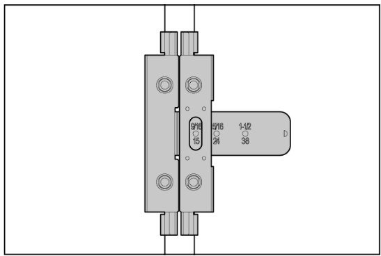 HPE ANW AP-MNT-U Campus Type U Brkt Kit - obrázek č. 2