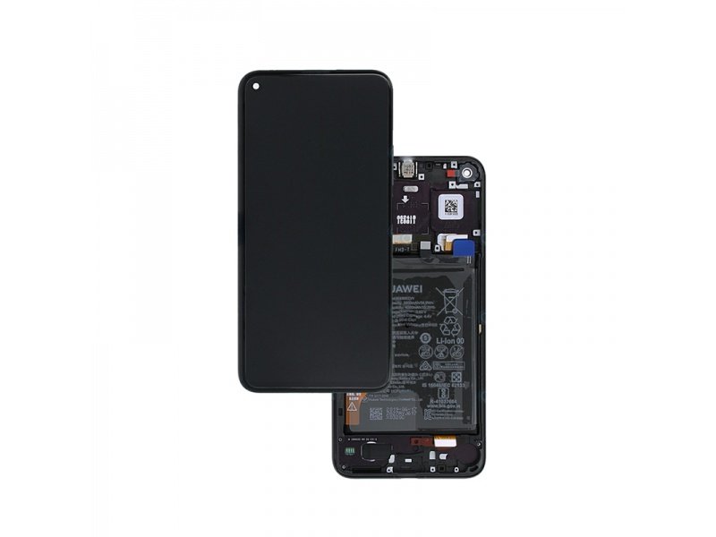 LCD displej + rámeček pro Honor 20 Pro černá (Service Pack) - obrázek produktu