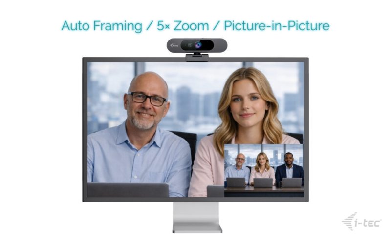 i-tec SOLOMON PRO 900 4K Webcam - obrázek č. 6