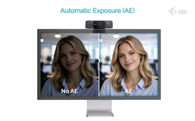 i-tec SOLOMON 500 4K PDAF Webcam - obrázek č. 5