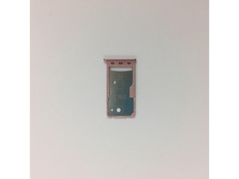 Šuplík na SIM kartu pro Xiaomi Redmi 5A Assy růžově zlatá (Service Pack) - obrázek produktu