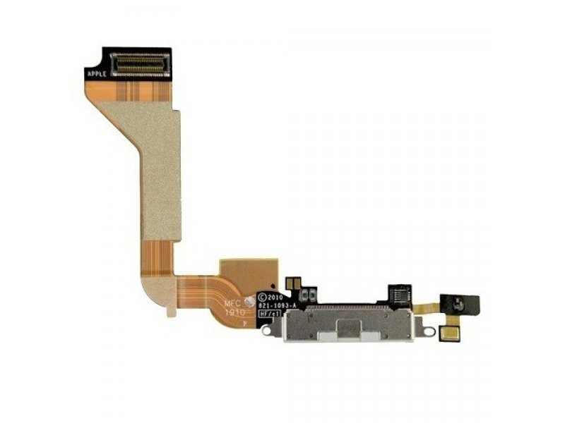 Flex nabíjecího portu pro Apple iPhone 4 bílá - obrázek produktu