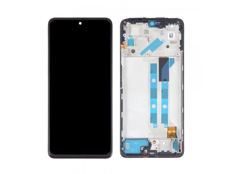 LCD + Dotyk + Rámeček pro Xiaomi Xiaomi 12 Pro 4G / 11 Pro / Poco X4 Pro 5G černá (SP) - obrázek produktu