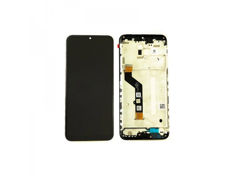 LCD displej + rámeček pro Motorola G9 Play černá (Service Pack) - obrázek produktu