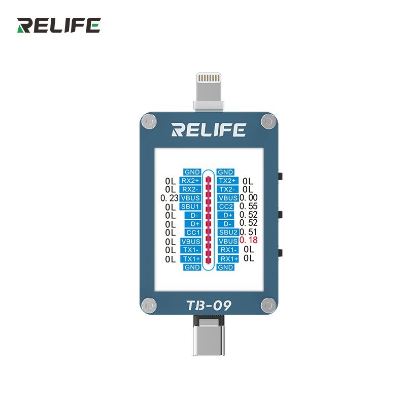 RELIFE TB-09 Tester Nabíjecího Portu - obrázek produktu