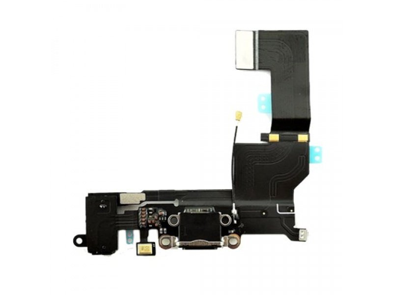 Nabíjecí port + Audio Jack konektor Flex pro Apple iPhone SE vesmírně šedá - obrázek produktu