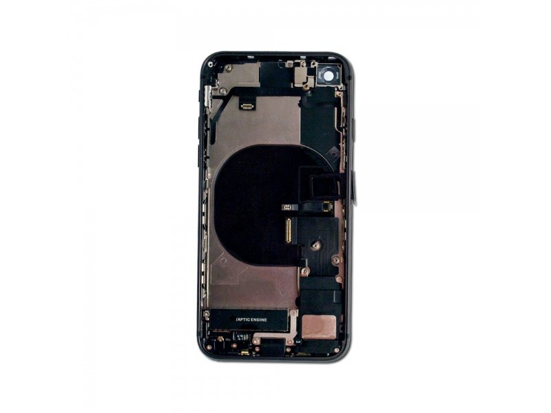 Zadní kryt osazený černá pro Apple iPhone 8 - obrázek produktu