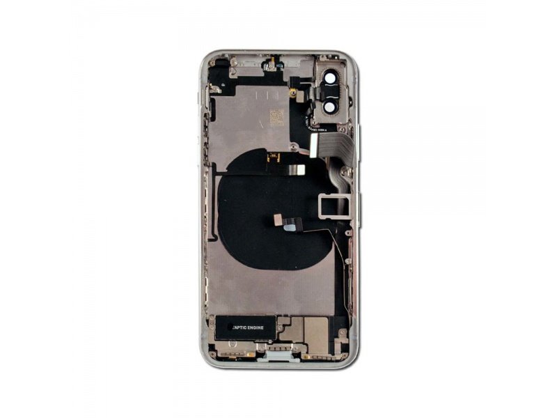 Zadní kryt osazený stříbrná pro Apple iPhone X - obrázek produktu