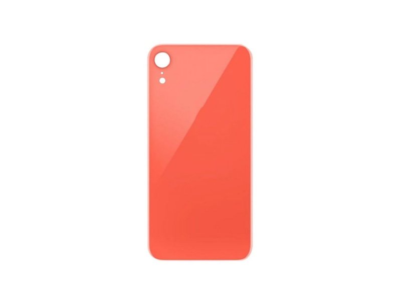 Sklo zadního krytu pro Apple iPhone XR (oranžová) - obrázek produktu