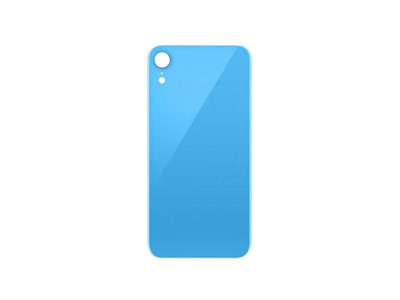 Sklo zadního krytu pro Apple iPhone XR (modrá) - obrázek produktu