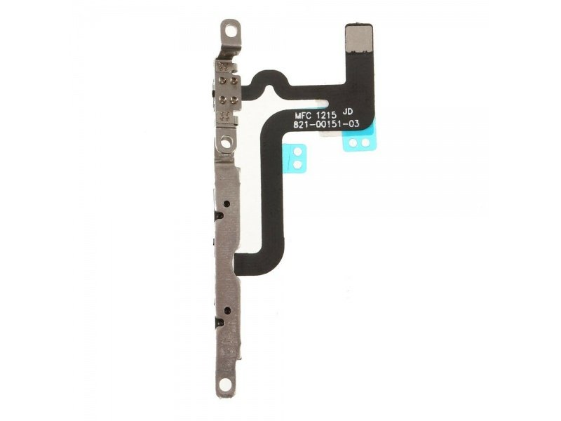 Flex kabel tlačítek hlasitosti + kovová destička pro Apple iPhone 6S Plus - obrázek produktu