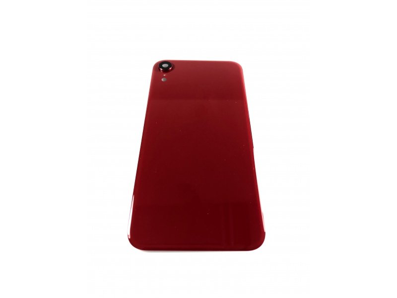 Sklo zadního krytu se sklem kamer pro Apple iPhone XR (červená) - obrázek produktu