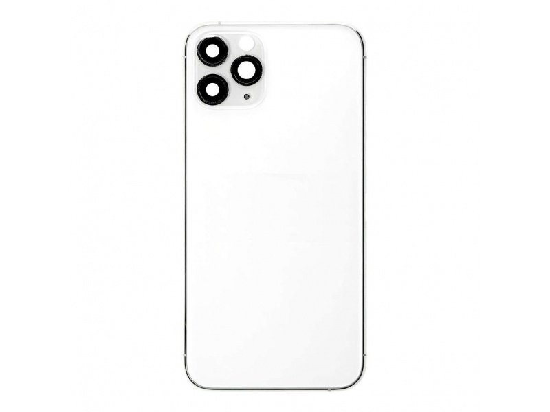 Zadní kryt osazený pro Apple iPhone 11 Pro (stříbrná) - obrázek produktu