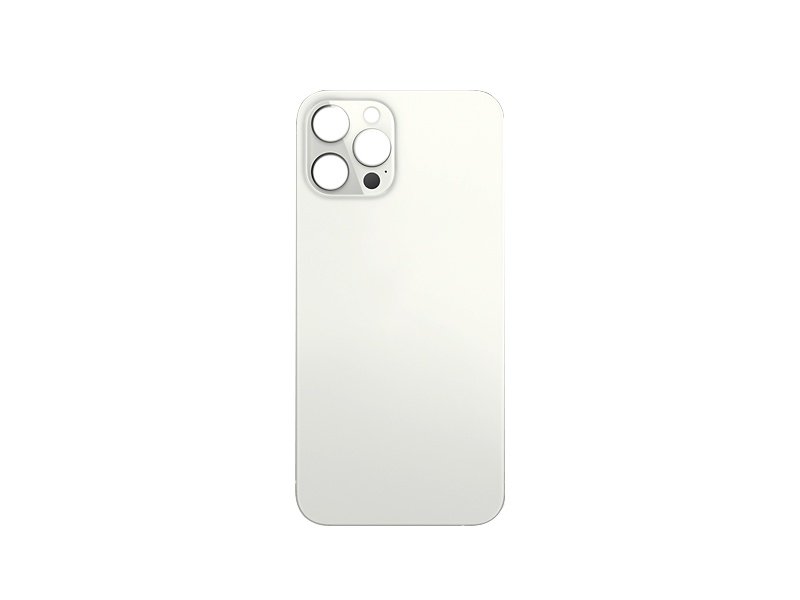 Sklo zadního krytu pro Apple iPhone 12 Pro stříbrná - obrázek produktu