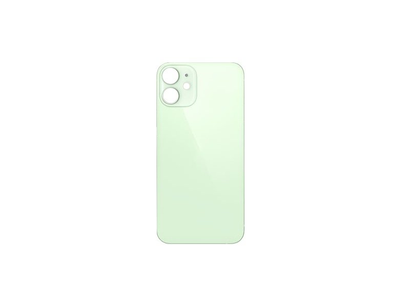 Sklo zadního krytu pro Apple iPhone 12 Mini zelená - obrázek produktu