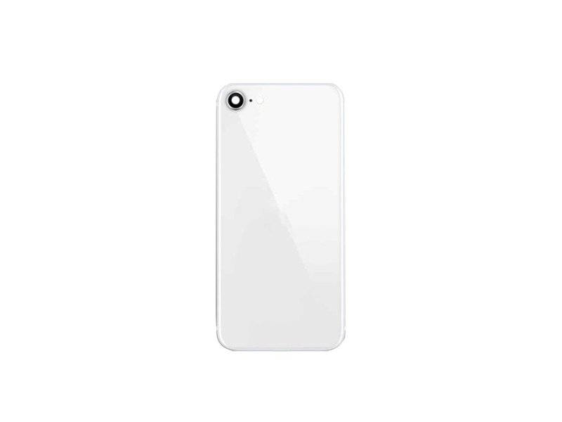 Sklo zadního krytu se sklem kamer pro Apple iPhone SE 2020 bílá - obrázek produktu