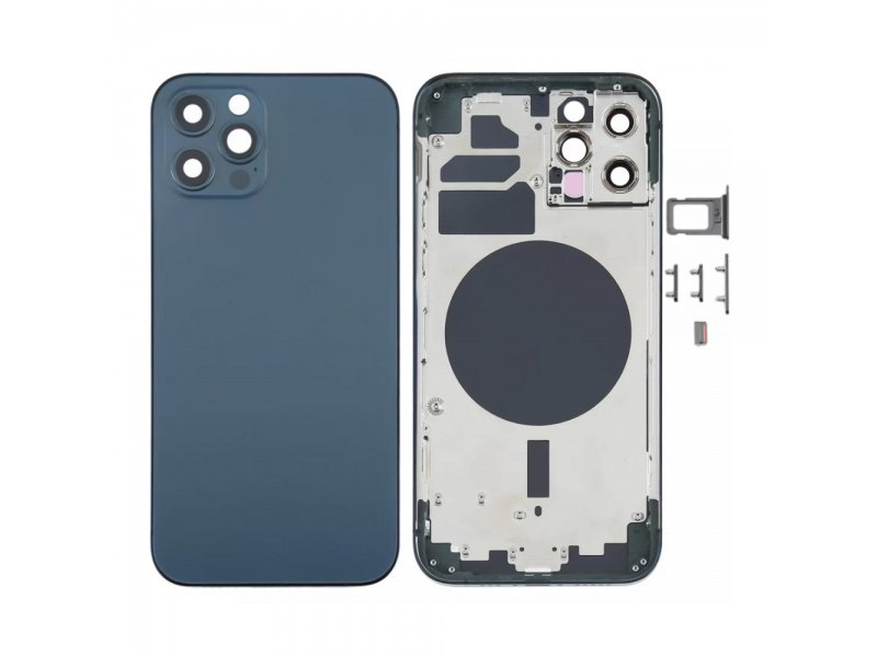 Zadní kryt pro Apple iPhone 12 Pro (Pacific modrá) - obrázek produktu