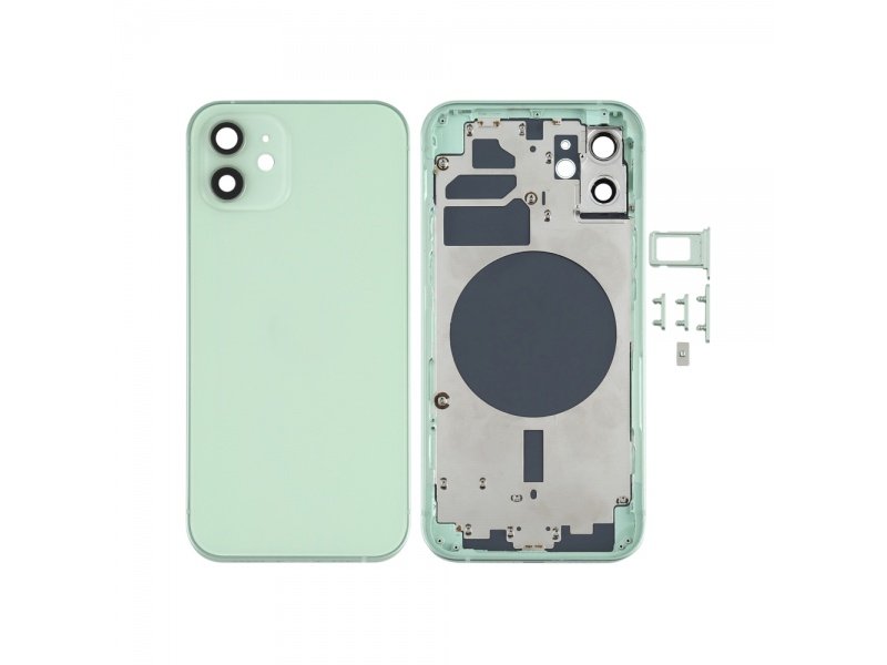 Zadní kryt pro Apple iPhone 12 mini osazený zelená - obrázek produktu