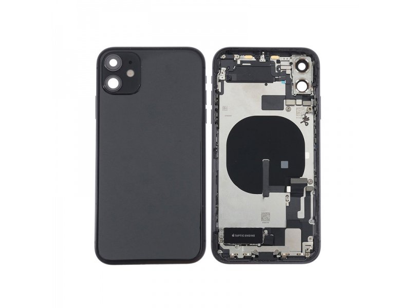Zadní kryt kompletní pro Apple iPhone 11 černá - obrázek produktu