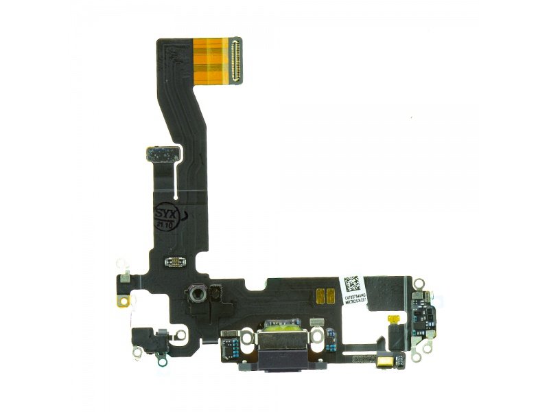 Nabíjecí deska a flex černá pro Apple iPhone 12 (originál) - obrázek produktu