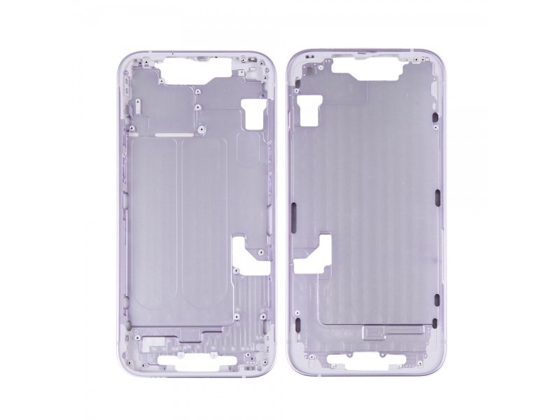 Střední rámeček pro Apple iPhone 14 Purple - obrázek produktu