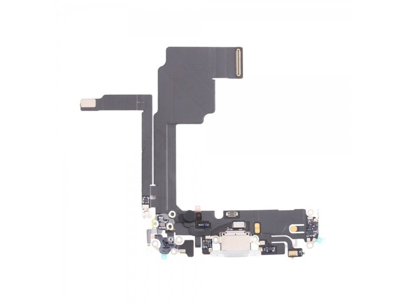 Nabíjecí deska a flex pro Apple iPhone 15 Pro bílý titan - obrázek produktu