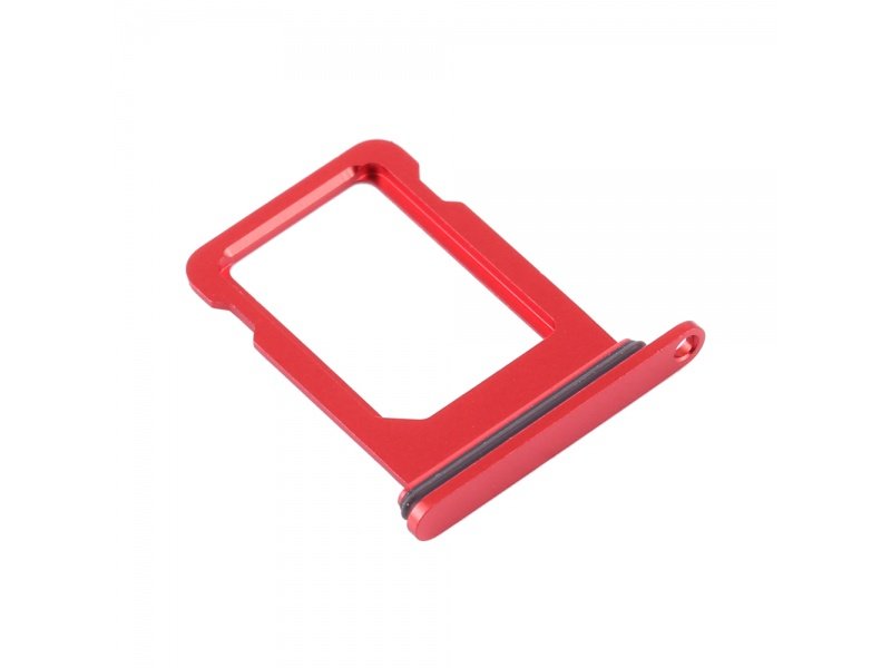 Šuplík na SIM kartu pro Apple iPhone 12 Mini červená - obrázek produktu