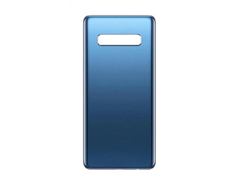 Zadní Sklo / kryt baterie pro Samsung Galaxy S10 G973F modrá (OEM) - obrázek produktu