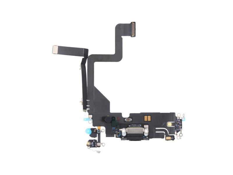 Nabíjecí konektor a flex pro Apple iPhone 14 Pro Space Black (Originál) - obrázek produktu