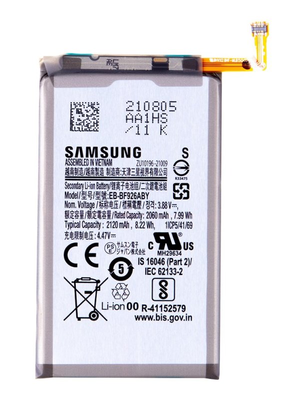 Originální baterie Samsung Galaxy Z Fold 3 - EB-BF926ABY - Li-Ion 2120mAh (Service Pack) - obrázek produktu