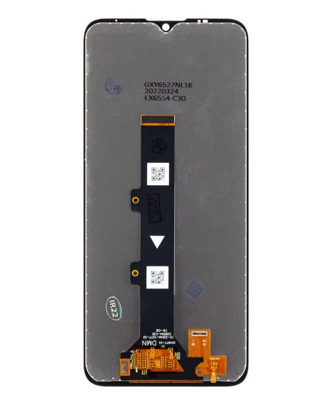 Motorola E20 LCD Display + Dotyková Deska Black - obrázek č. 1