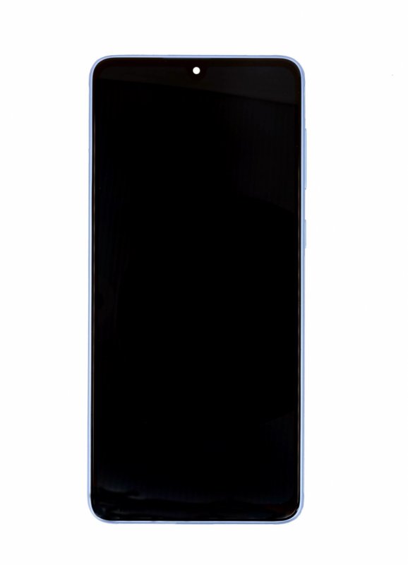 Originál LCD display + Dotyk + Přední kryt Samsung A336B Galaxy A33 5G Awesome Blue (Service Pack) - obrázek produktu