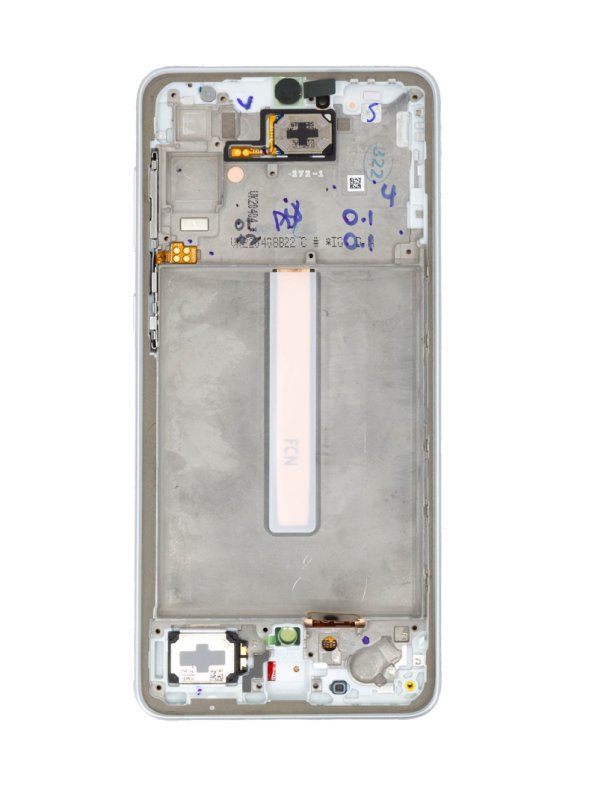 Originál LCD display + Dotyk + Přední kryt Samsung A336B Galaxy A33 5G Awesome White (Service Pack) - obrázek č. 1
