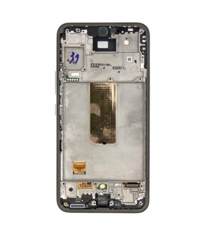 Originál LCD display + Dotyk + Přední kryt Samsung A546B Galaxy A54 5G Awesome Graphite (Service Pack) - obrázek č. 1