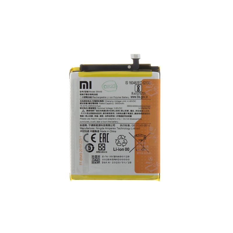 Originální baterie Xiaomi Redmi 7A - BN49 - 4000mAh (Service Pack) - obrázek produktu
