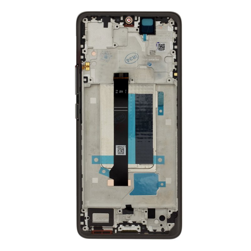 LCD Display + Dotyková Deska + Přední Kryt pro Xiaomi Redmi Note 13 Pro+ 5G Midnight Black Originál (Černý rám) - obrázek č. 1