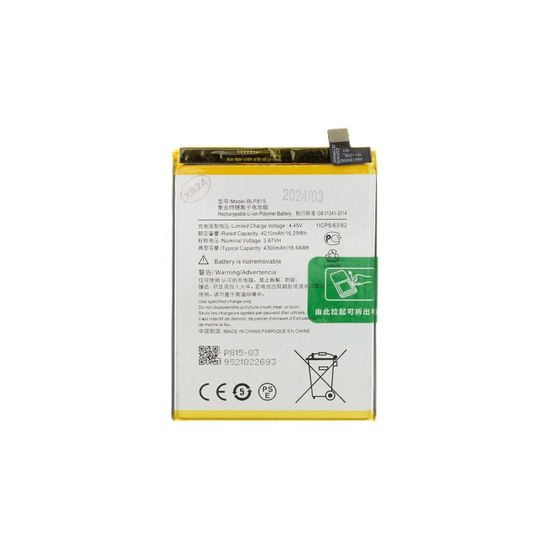 BLP815 Baterie pro OnePlus Nord N10 4300mAh Li-Ion (OEM) - obrázek produktu