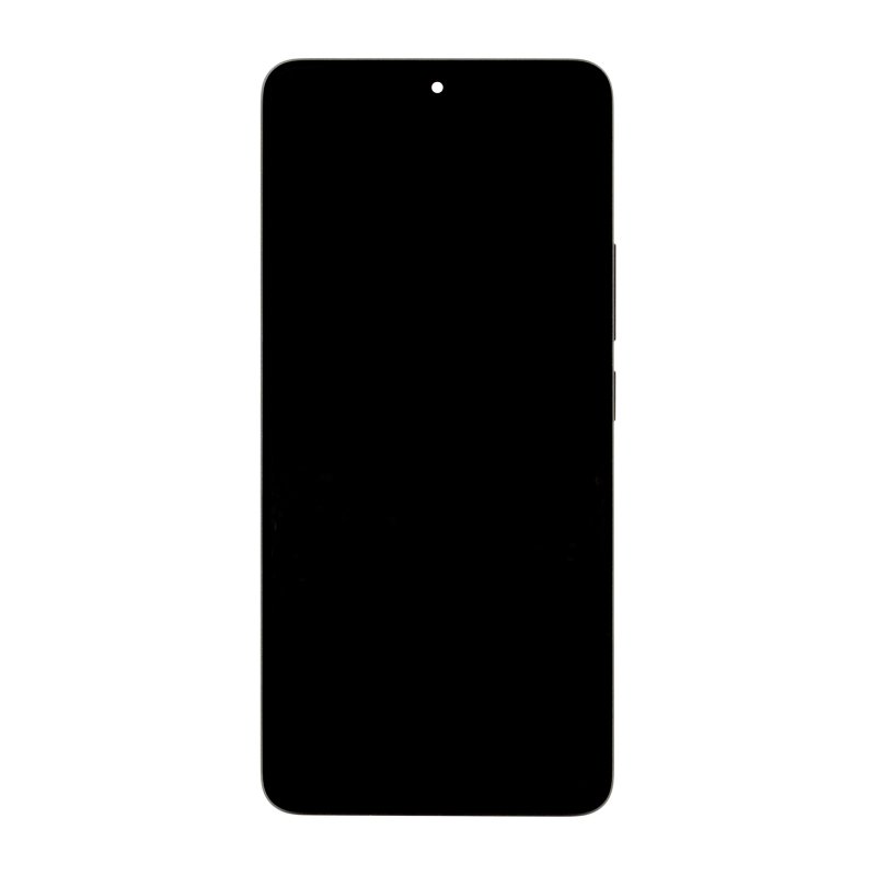 Originál LCD Display + Dotyková Deska + Přední Kryt pro Xiaomi Redmi Note 13 Pro 5G / POCO X6 - Black (Service Pack) - obrázek produktu