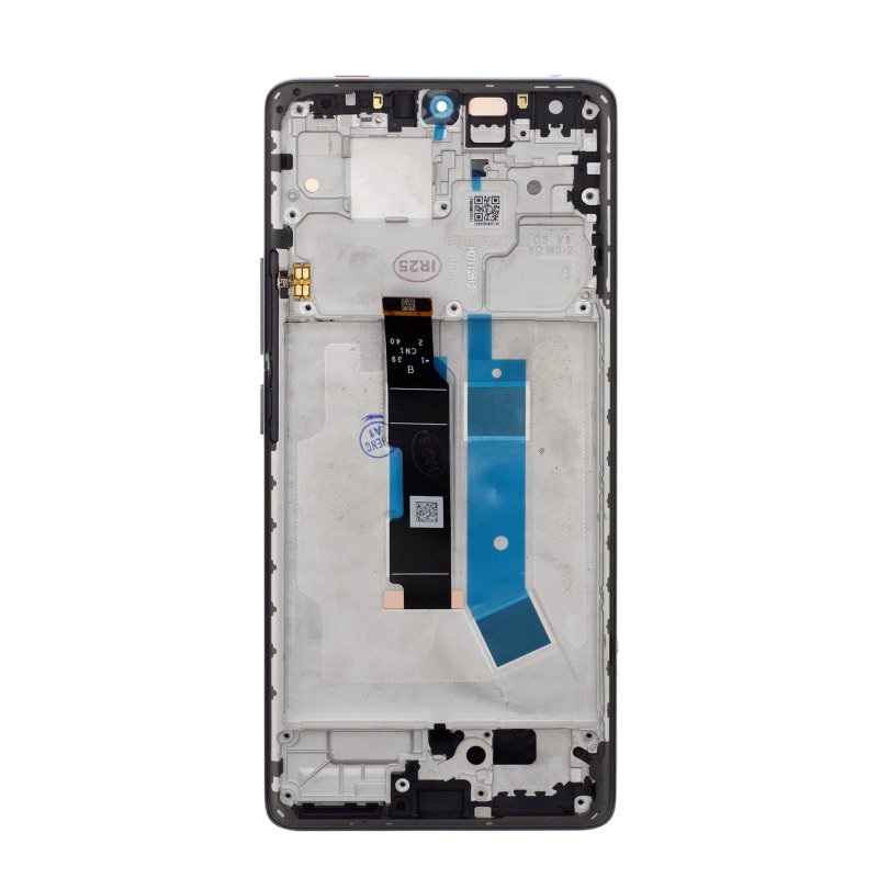 LCD Display + Dotyková Deska + Přední Kryt pro Xiaomi Redmi Note 14 Pro 4G Midnight Black Originál (Černý rám) - obrázek č. 1